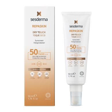 Солнцезащитный крем-гель SPF 50 Sesderma Repaskin Dry Touch Facial SPF 50 50 мл - основное фото