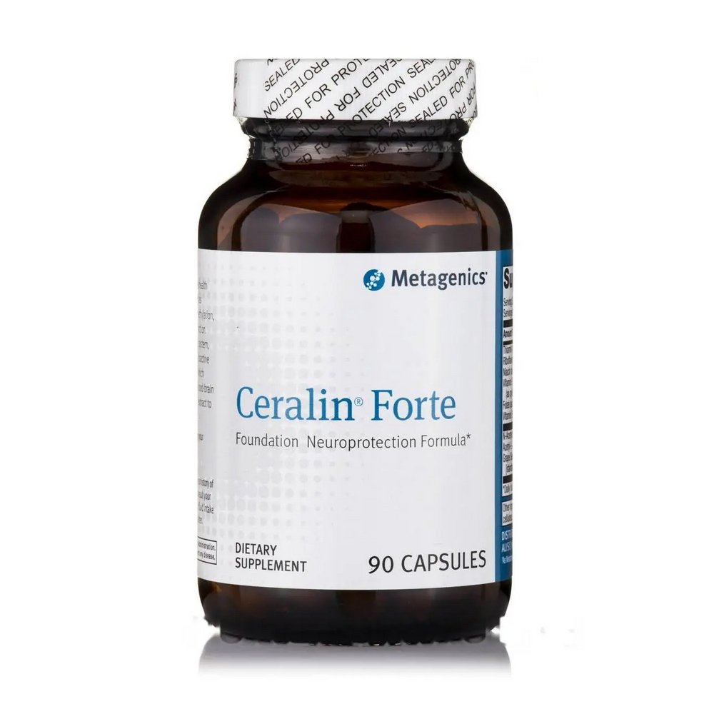 Дієтична добавка для покращення роботи мозку Metagenics Ceralin Forte 90 капсул - основне фото