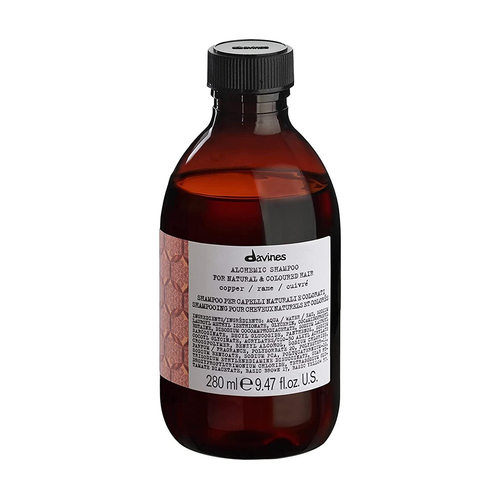 Мідний шампунь для посилення кольору волосся Davines Alchemic Shampoo Copper 280 мл - основне фото