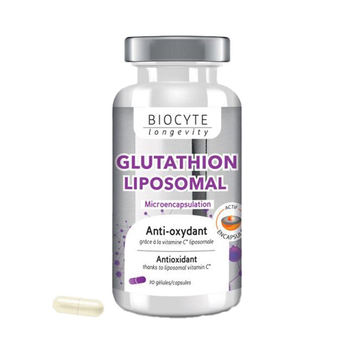 Антиоксидантна харчова добавка Biocyte Glutathion Liposomal 30 шт - основне фото
