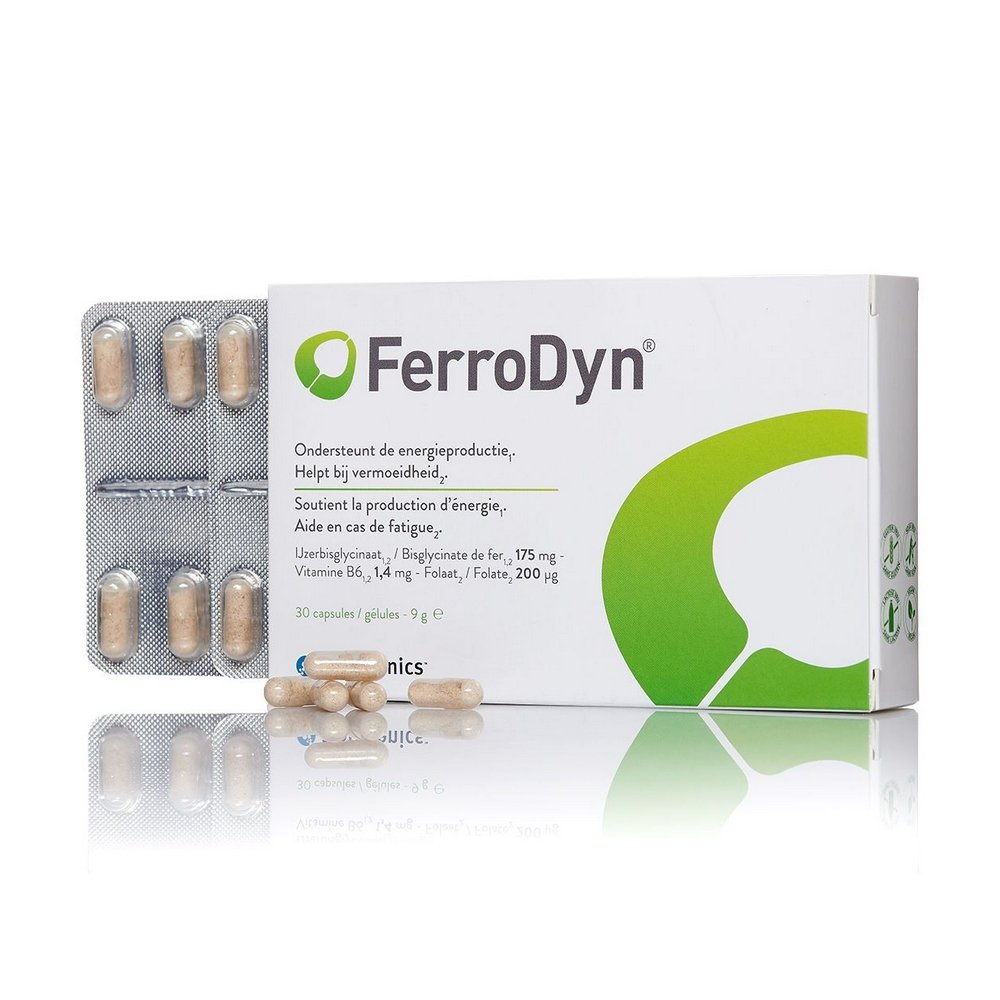 Дієтична добавка при анемії Metagenics FerroDyn 30 капсул - основне фото