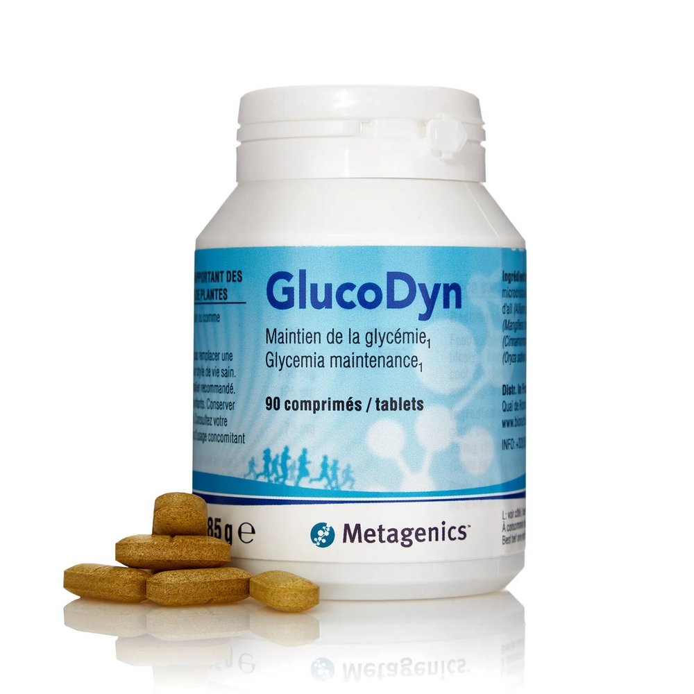 Дієтична добавка для зниження рівня цукру Metagenics GlucoDyn 90 шт - основне фото