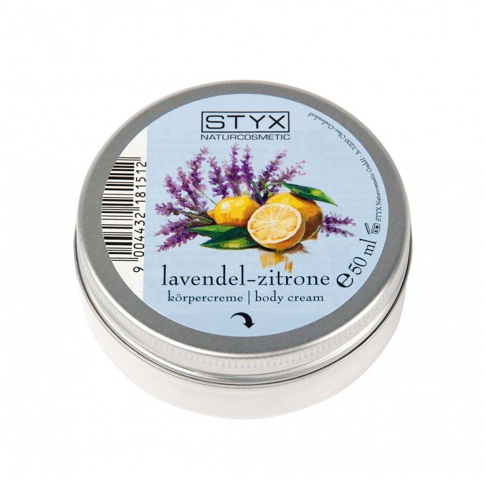 Крем для тіла «Лаванда-Лимон» STYX Naturcosmetic Lavendel Zitrone Korpercreme 50 мл - основне фото