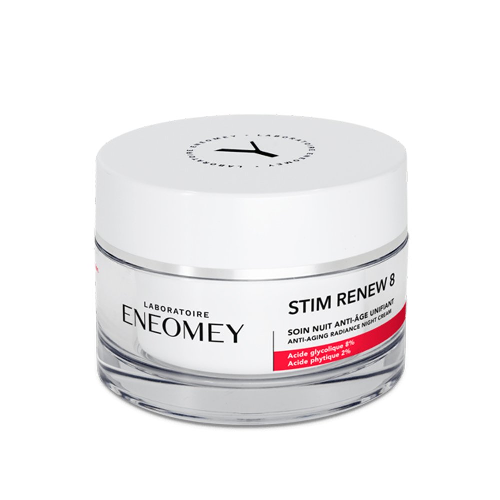 Нічний антивіковий крем з гліколевою кислотою 8% Eneomey Stim Renew 8 Anti-aging Radiance Night Cream 50 мл - основне фото