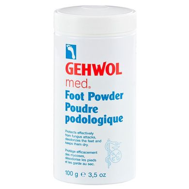 Пудра для ног «Геволь-Мед» Gehwol Med Foot Powder 100 г - основное фото