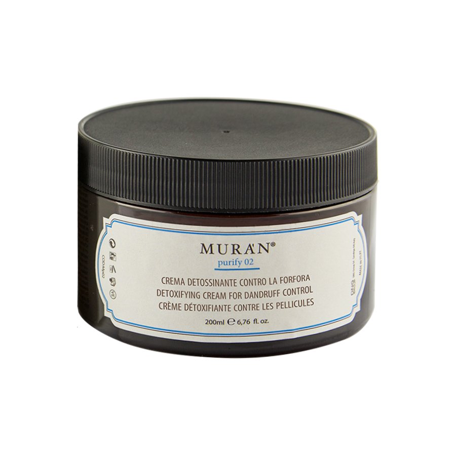 Детокс-маска від лупи Muran Purify 02 Detoxifying Anti-Dandruff Cream 200 мл - основне фото