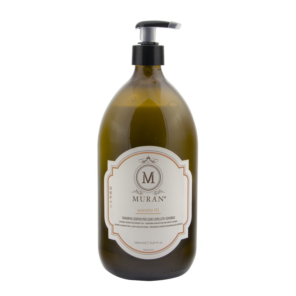 Успокаивающий шампунь для чувствительной кожи головы Muran Serenity 01 Soothing Shampoo For Sensitive Scalp 1000 мл - основное фото