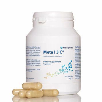 Натуральный комплекс для восстановления баланса эстрогенов Metagenics Meta l3C 60 капсул - основное фото
