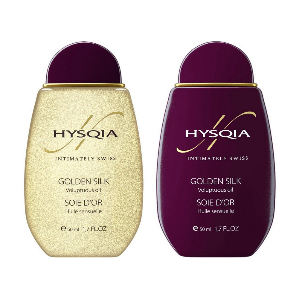 Масло для тела «Золотой шёлк» Hysqia Golden Silk Voluptuous Oil 50 мл - основное фото