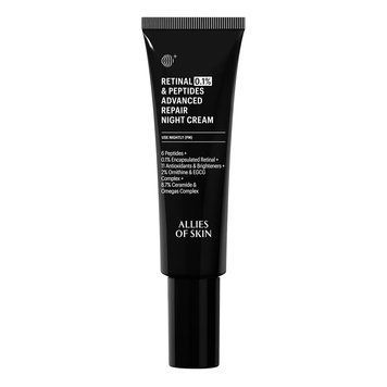 Нічний крем з ретиналем 0,1% Allies of Skin Retinal 0.1% & Peptides Repair Night Cream 20 мл - основне фото