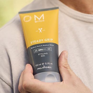 Чоловічий стайлінговий гель для волосся Paul Mitchell Mitch Steady Grip Styling Gel 150 мл - основне фото