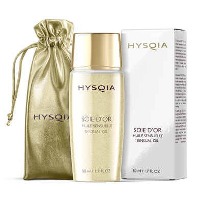 Олія для тіла &laquo;Золотий шовк&raquo; Hysqia Golden Silk Voluptuous Oil 50 мл - основне фото