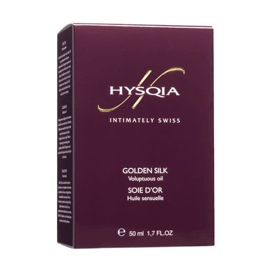Масло для тела «Золотой шёлк» Hysqia Golden Silk Voluptuous Oil 50 мл - основное фото