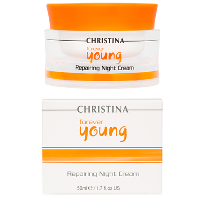 Нічний крем для обличчя «Відродження» Christina Forever Young Repairing Night Cream 50 мл - основне фото