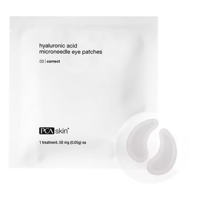 Патчи для глаз PCA Skin Hyaluronic Acid Microneedle Eye Patches 2 шт - основное фото