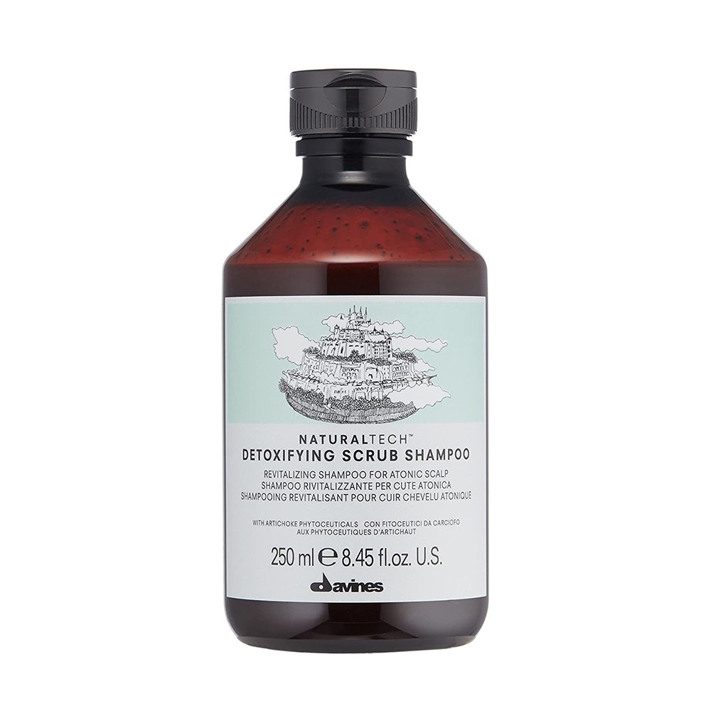Детокс шампунь-скраб для атоничной кожи головы Davines Naturaltech Detoxifying Scrub Shampoo 250 мл - основное фото