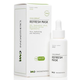 Освежающая успокаивающая маска INNOAESTHETICS INNO-DERMA Refresh Mask 50 мл - основное фото