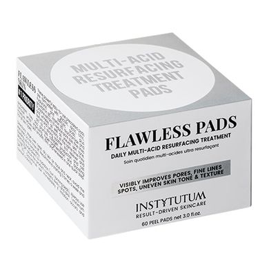 Увлажняющие подушечки с кислотами для глубокого обновления кожи INSTYTUTUM Flawless Pads 60 шт - основное фото