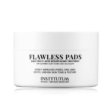 Увлажняющие подушечки с кислотами для глубокого обновления кожи INSTYTUTUM Flawless Pads 60 шт - основное фото