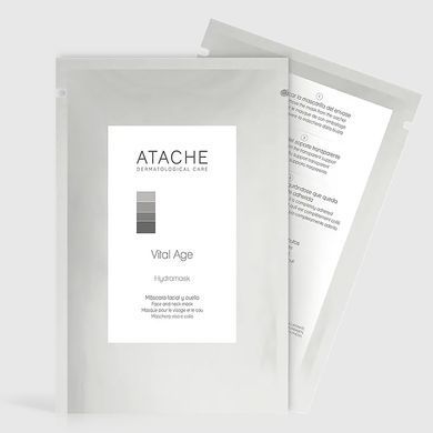 Маска для лица и шеи Atache Vital Age Hydramask Face and Neck Mask 1 шт - основное фото