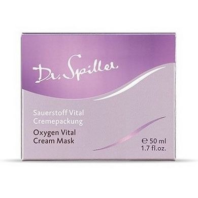 Омолоджувальна киснева крем-маска Dr. Spiller Oxygen Vital Cream Mask 50 мл - основне фото