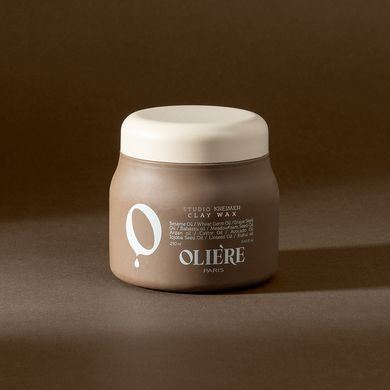 Глиняний віск для укладання волосся OLIE'RE PARIS Studio Kreimer Clay Wax 250 мл - основне фото