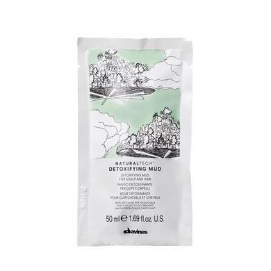Очищувальна детоксикуюча маска Davines Professional Detoxifying Mud 6х50 мл - основне фото