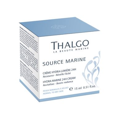 Зволожувальний крем Thalgo Source Marine Hydra Marine 24h Cream 15 мл - основне фото