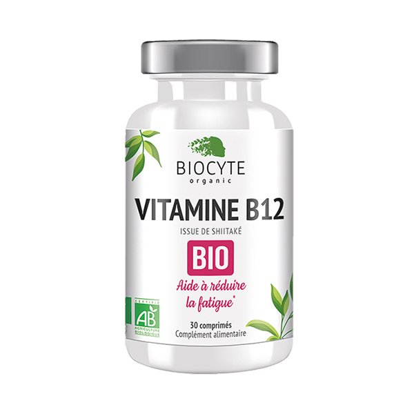 Харчова добавка з вітаміном B12 Biocyte Vitamine B12 Bio 30 шт - основне фото