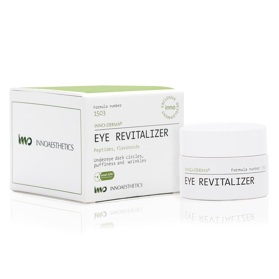 Восстанавливающий омолаживающий крем для век INNOAESTHETICS INNO-DERMA Eye Revitalizer 15 г - основное фото