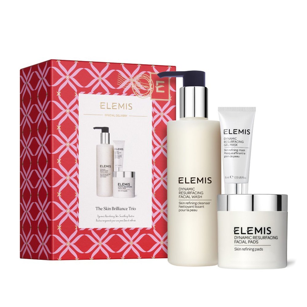 Подарункове тріо для сяйва та шліфування шкіри ELEMIS The Skin Brilliance Trio Dynamic Resurfacing Skin Smoothing Routine - основне фото