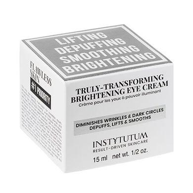 Крем-ліфтинг для повік із освітлювальним ефектом INSTYTUTUM Truly-Transforming Brightening Eye Cream 15 мл - основне фото