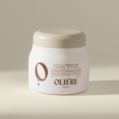 Мінеральний віск для укладання волосся екстрасильної фіксації OLIE'RE PARIS Studio Mineral Wax Extra Strong 250 мл - основне фото