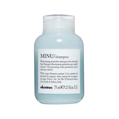 Шампунь для защиты цвета окрашенных волос Davines Minu Shampoo 75 мл - основное фото
