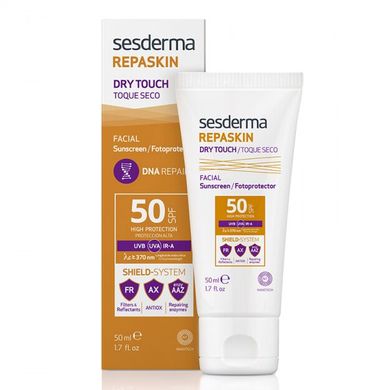 Сонцезахисний крем-гель SPF 50 Sesderma Repaskin Dry Touch Facial SPF 50 50 мл - основне фото