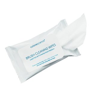 Салфетки для очистки кистей ColoreScience Brush Cleansing Wipes 20 шт - основное фото