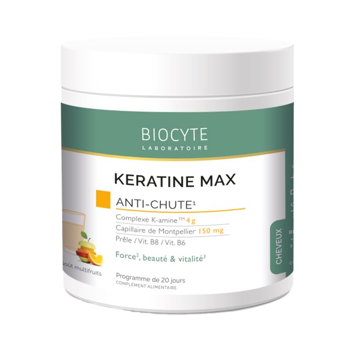 Харчова добавка для волосся Biocyte Keratine Max 20x12 г - основне фото