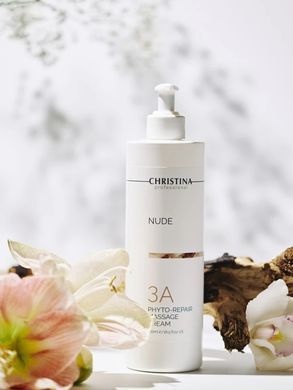 Фито-восстанавливающий массажный крем для тела Christina Nude Step 3A Phyto-Repair Massage 500 мл - основное фото