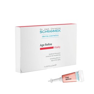 Разглаживающий ревитализирующий ампульный концентрат Dr. Schrammek Age Refine Ampoules 7x2 мл - основное фото