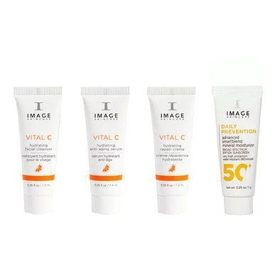Набір мініатюр &laquo;Глибоке зволоження&raquo; Image Skincare Vital C Core Four Trial Kit - основне фото