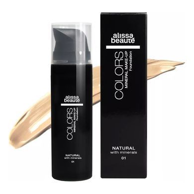 Антивікова тональна основа Alissa Beaute Colors Anti-Aging Foundation Light Beige №01 35 мл - основне фото