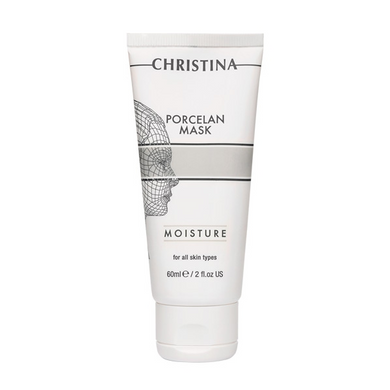 Увлажняющая фарфоровая маска для всех типов кожи Christina Porcelan Moisture Porcelan 60 млMask  - основное фото