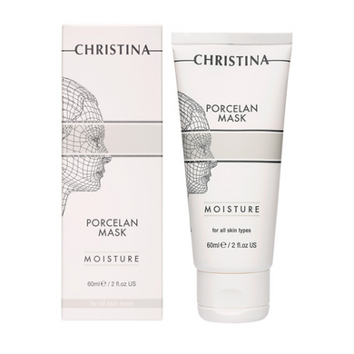 Увлажняющая фарфоровая маска для всех типов кожи Christina Porcelan Moisture Porcelan 60 млMask  - основное фото