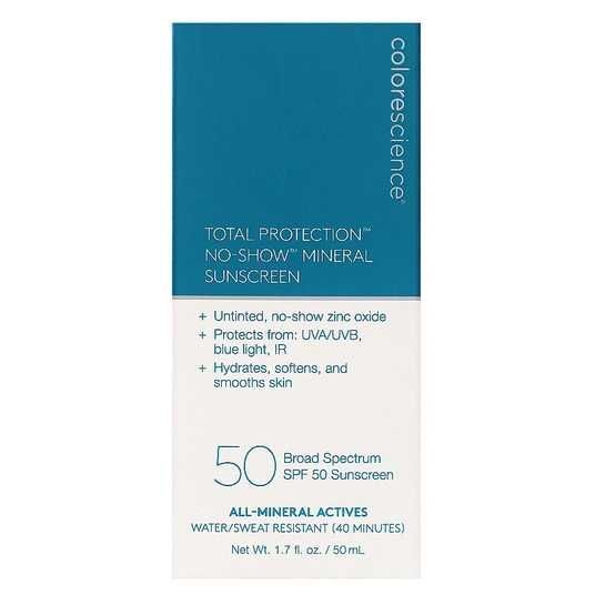 ᐉ ColoreScience Total Protection No-Show Mineral Sunscreen SPF 50