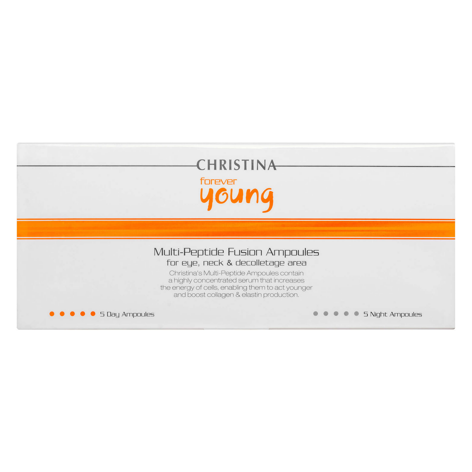 ᐉ Набор мульти-пептидных ампул Christina Forever Young Multi-Peptide  Ampoules Kit 10 штук - купить в Лазерхауз Косметикс | цена, отзывы |  Украина, Киев