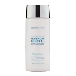 Прозрачный минеральный солнцезащитный флюид ColoreScience Total Protection No-Show Mineral Sunscreen SPF 50 78 мл - основное фото