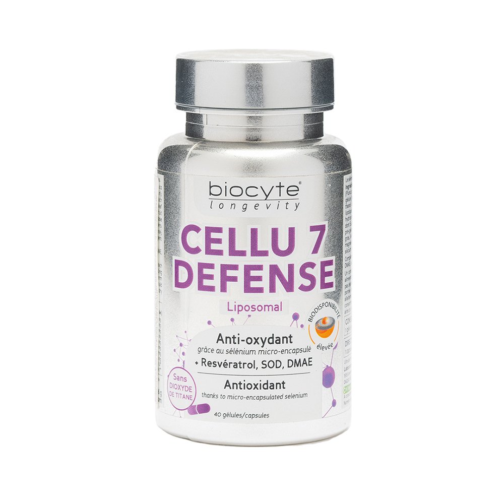 Ліпосомальна добавка Biocyte Cellu 7 Defense 40 шт - основне фото