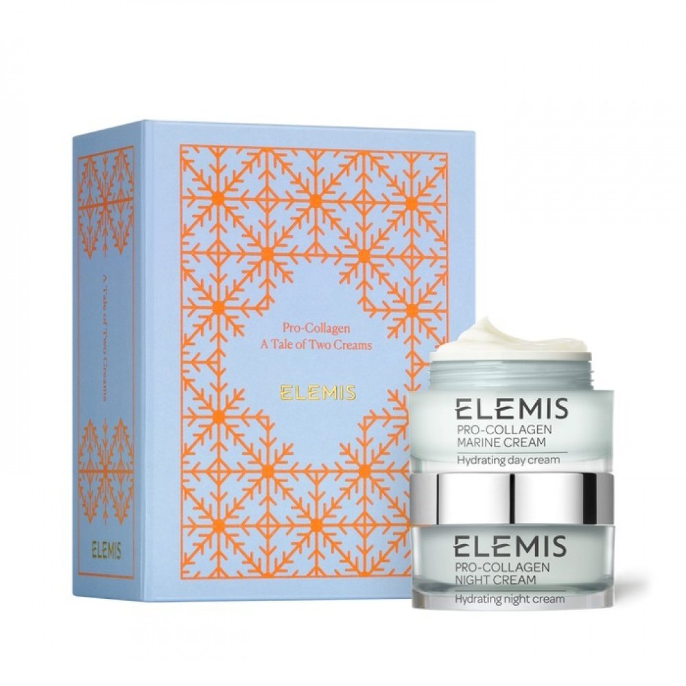 Сказочный дуэт «Увлажнение кожи днем и ночью» ELEMIS Pro-Collagen A Tale of Two Creams Gift Set - основное фото