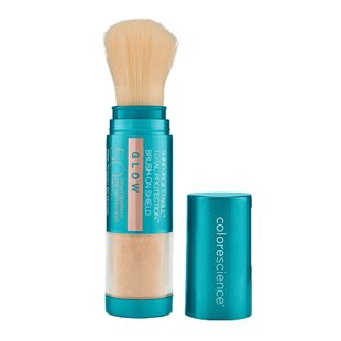 Солнцезащитная пудра с кистью «Золотое сияние» ColoreScience Sunforgettable Total Protection Brush-On Shield Glow SPF 50 4,3 г - основное фото