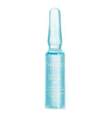 Увлажняющий стимулирующий концентрат THALGO Source Marine Rehydrating Booster Ampoules 7*1,2 мл - основное фото